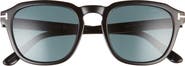 TOM FORD Avery 52mm Round Sunglasses