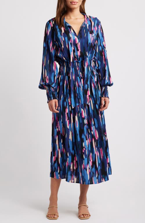 Masai Copenhagen Nomina Long Sleeve Dress in Federal Blue 