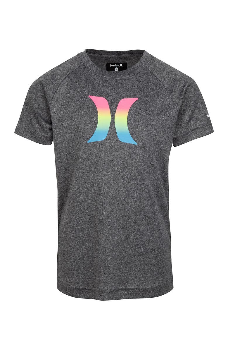 Hurley Ombre Icon UPF Shirt, Main, color, 