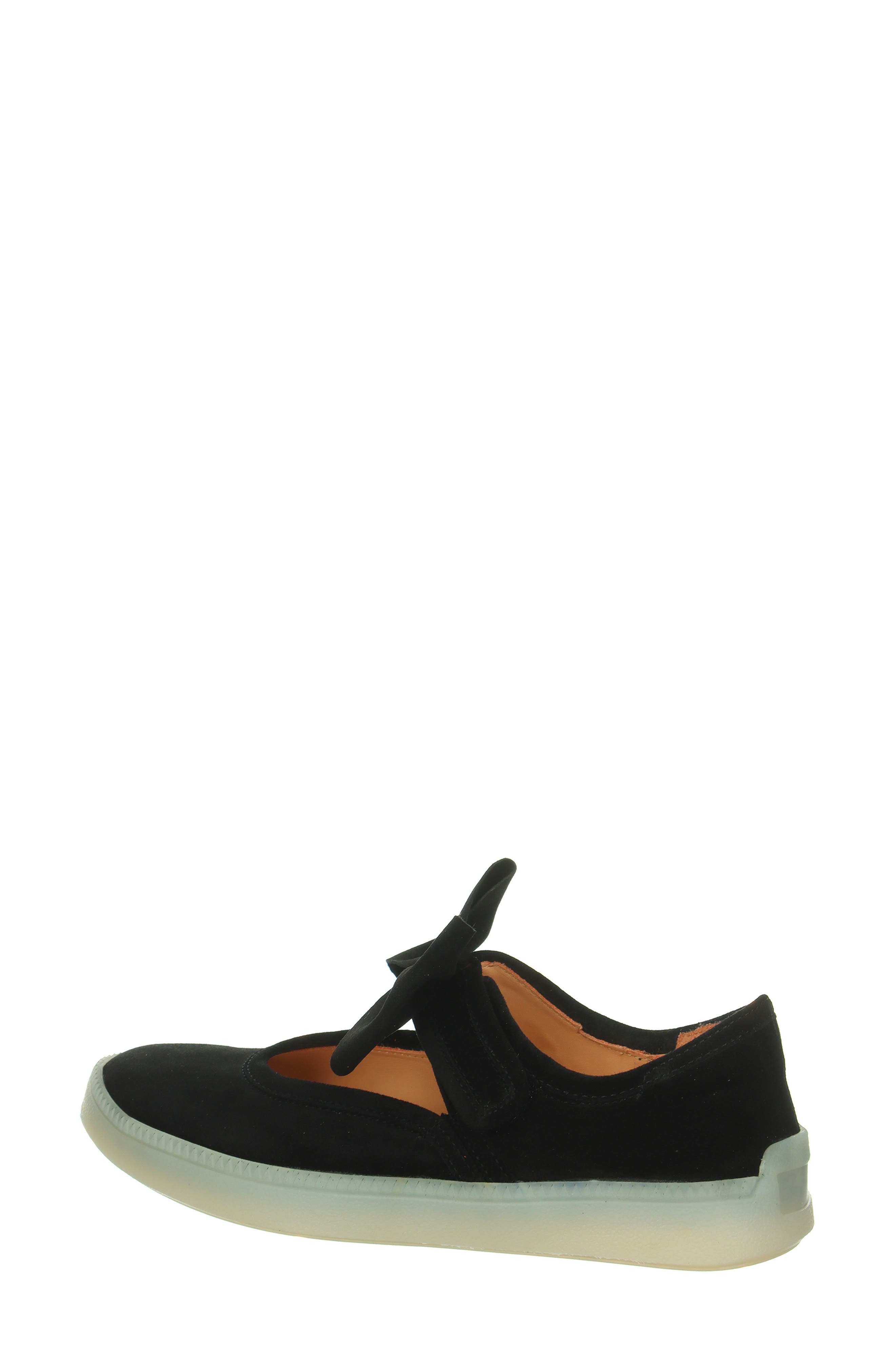 Think! Turna Bow Sneaker, Alternate, color, Black
