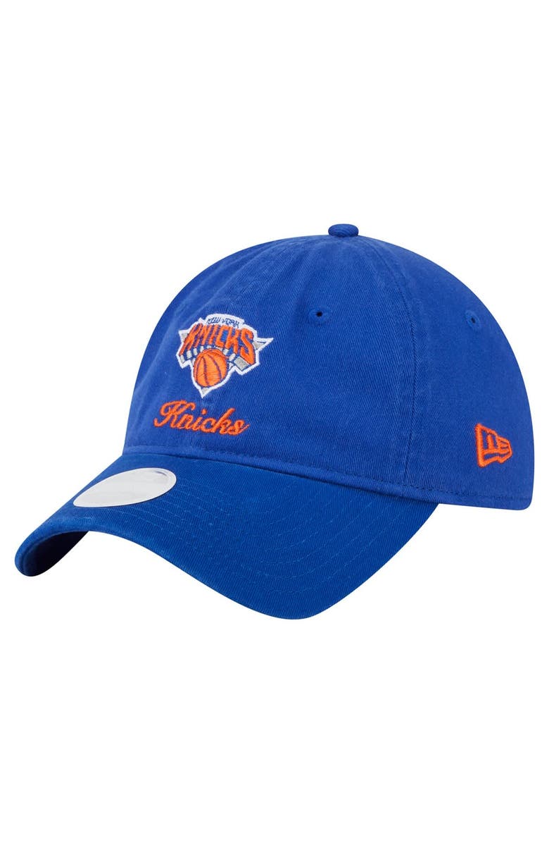 New Era Women's New Era  Blue New York Knicks Gameday Preppy 9TWENTY Adjustable Hat, Main, color, 