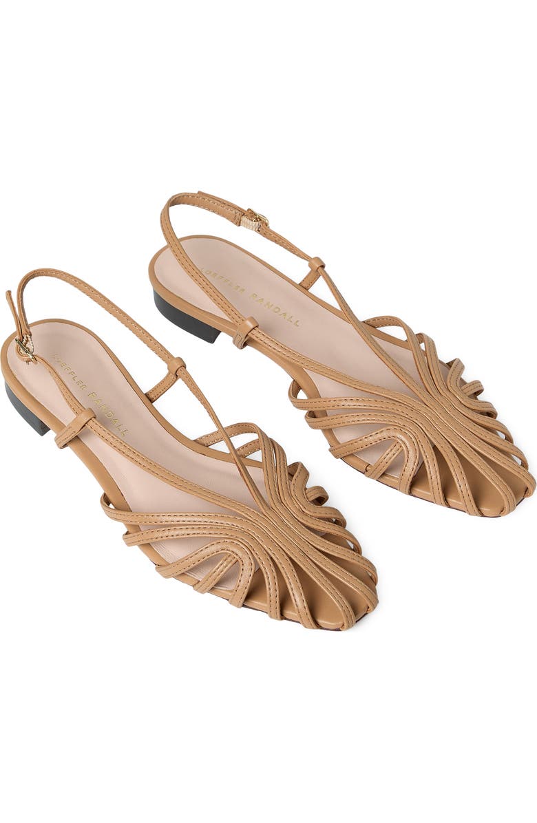 Loeffler Randall Devon Lattice Slingback Sandal, Alternate, color, Dune