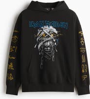 H&M Oversized Fit Printed Hoodie