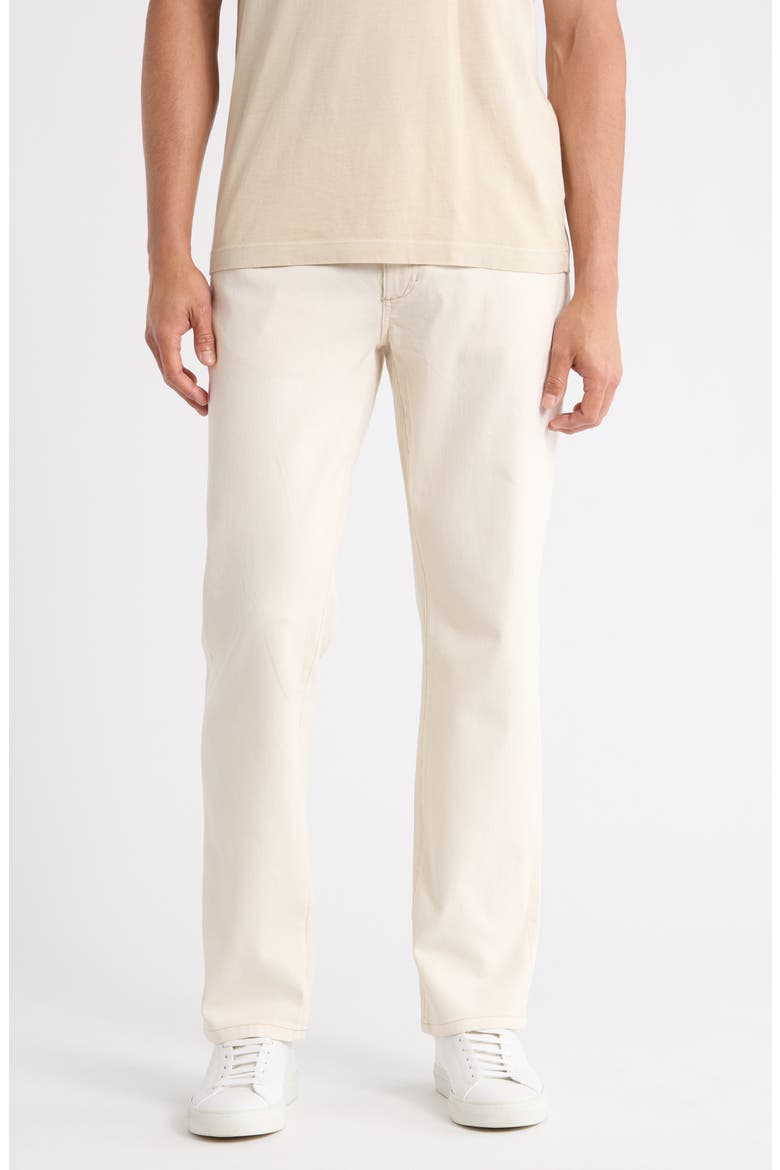 The Brixton Slim Straight Leg Jeans, Main, color, ECRU