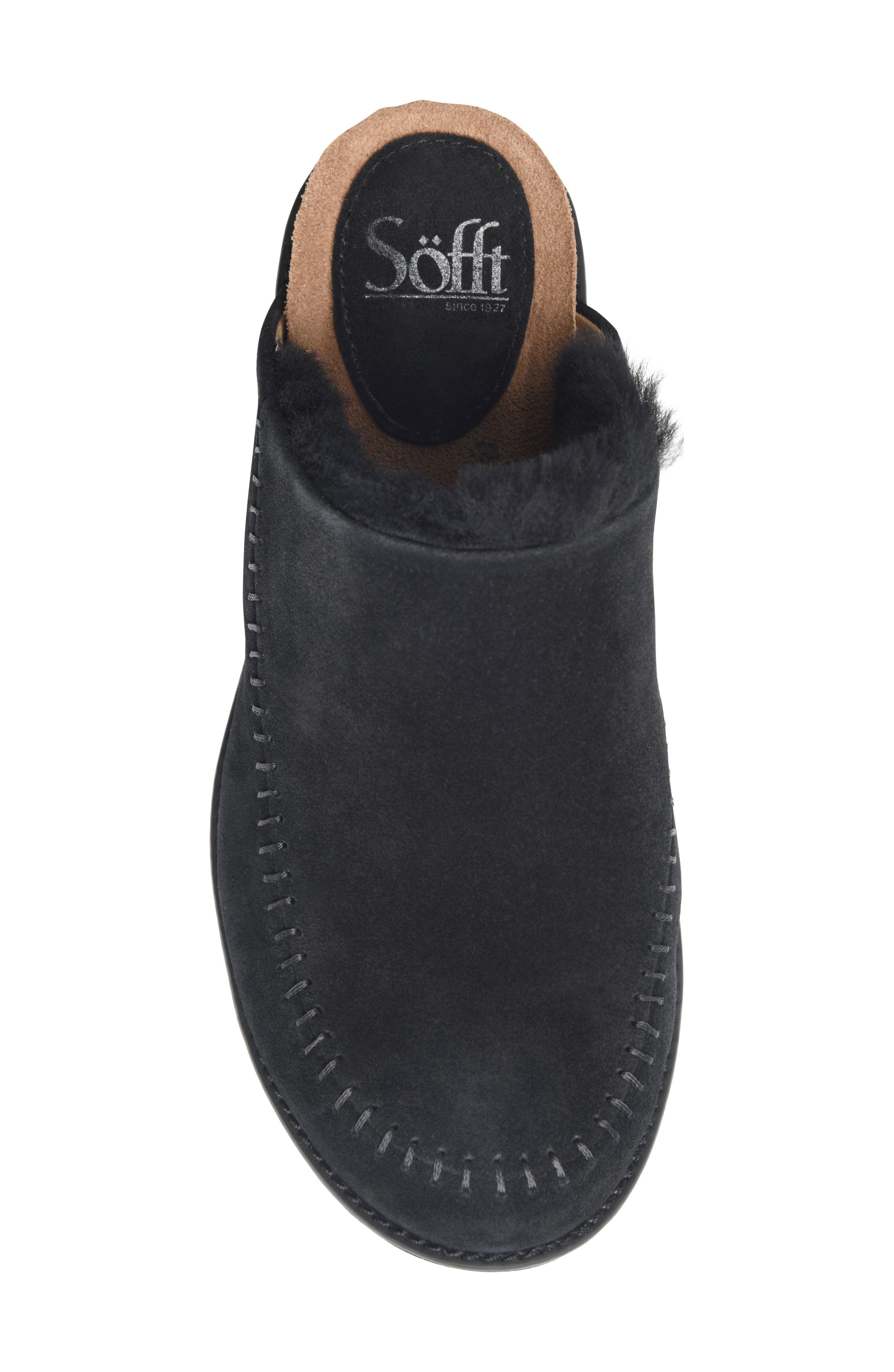 Söfft Bellflower Genuine Shearling Clog, Alternate, color, 