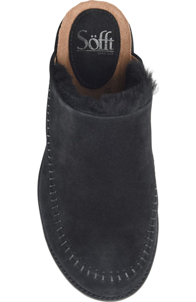 Söfft Bellflower Genuine Shearling Clog, Alternate, color,