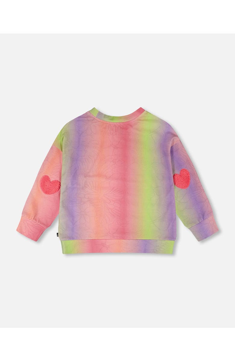 Deux par Deux Organic Cotton Jersey Long Sleeve T-Shirt, Alternate, color, Multicolor