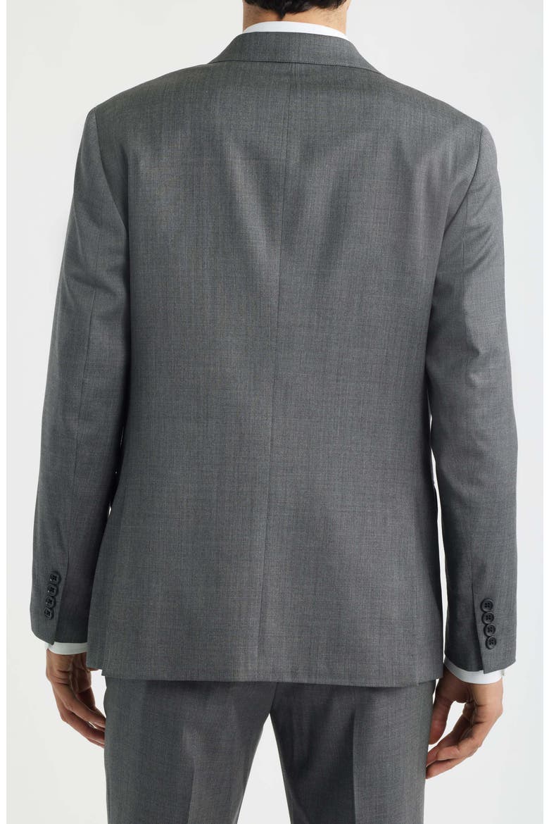 Jetsetter Standard Fit Grey Stretch Wool Suit Jacket, Alternate, color, GREY