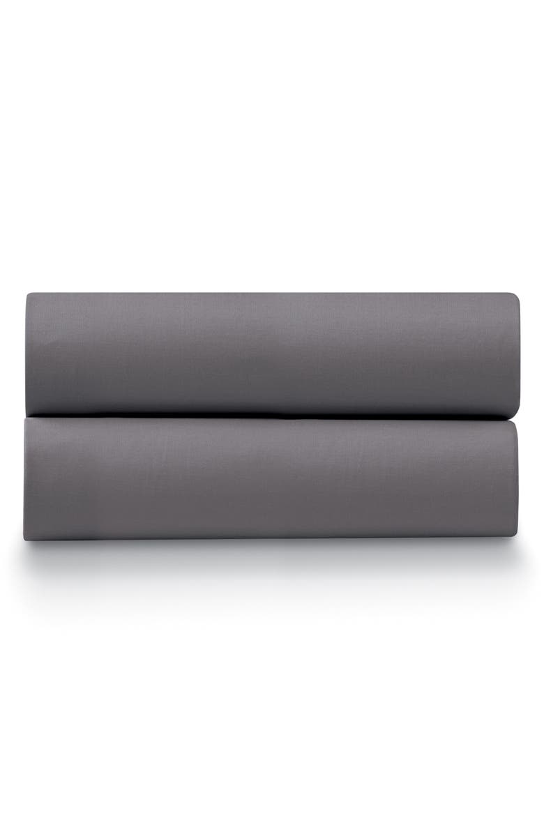 ELLA JAYNE HOME 500 Thread Count Cotton Sateen 4-Piece Sheet Set, Main, color, Charcoal