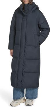 Levi's Water Resistant Side Zip Maxi Puffer Coat