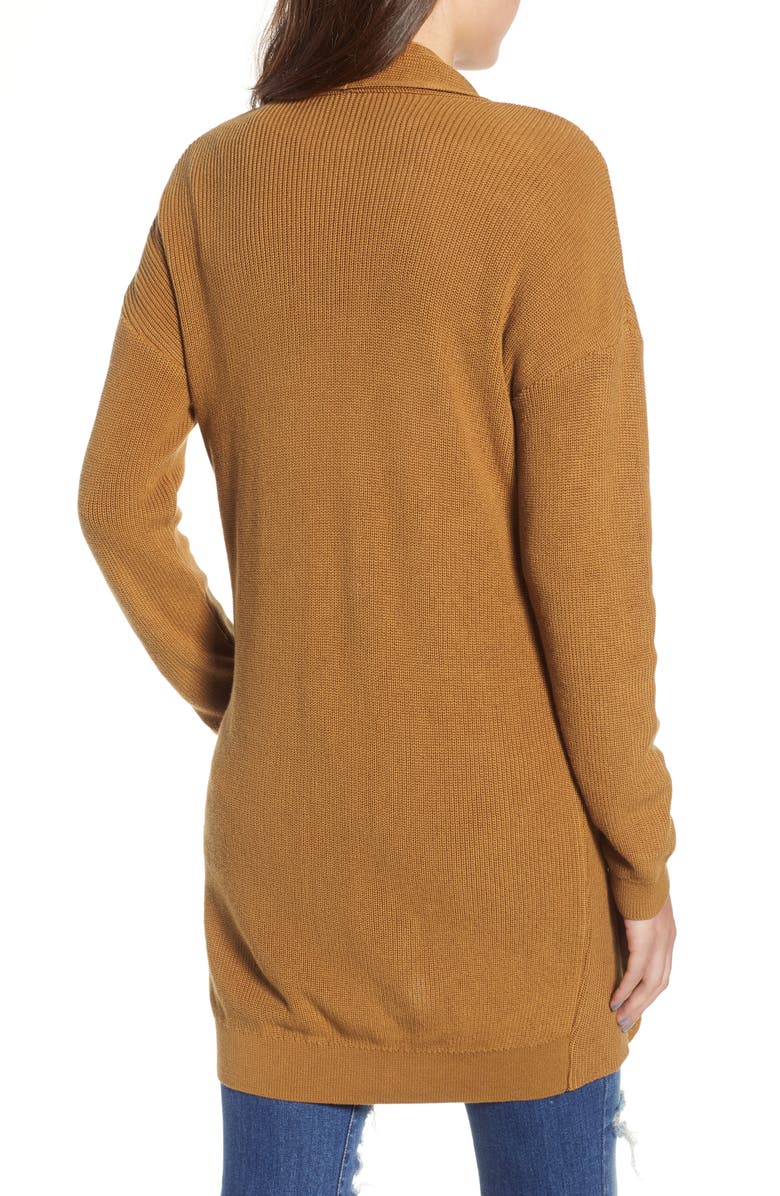 BP. Stitch Curve Hem Cardigan, Alternate, color,