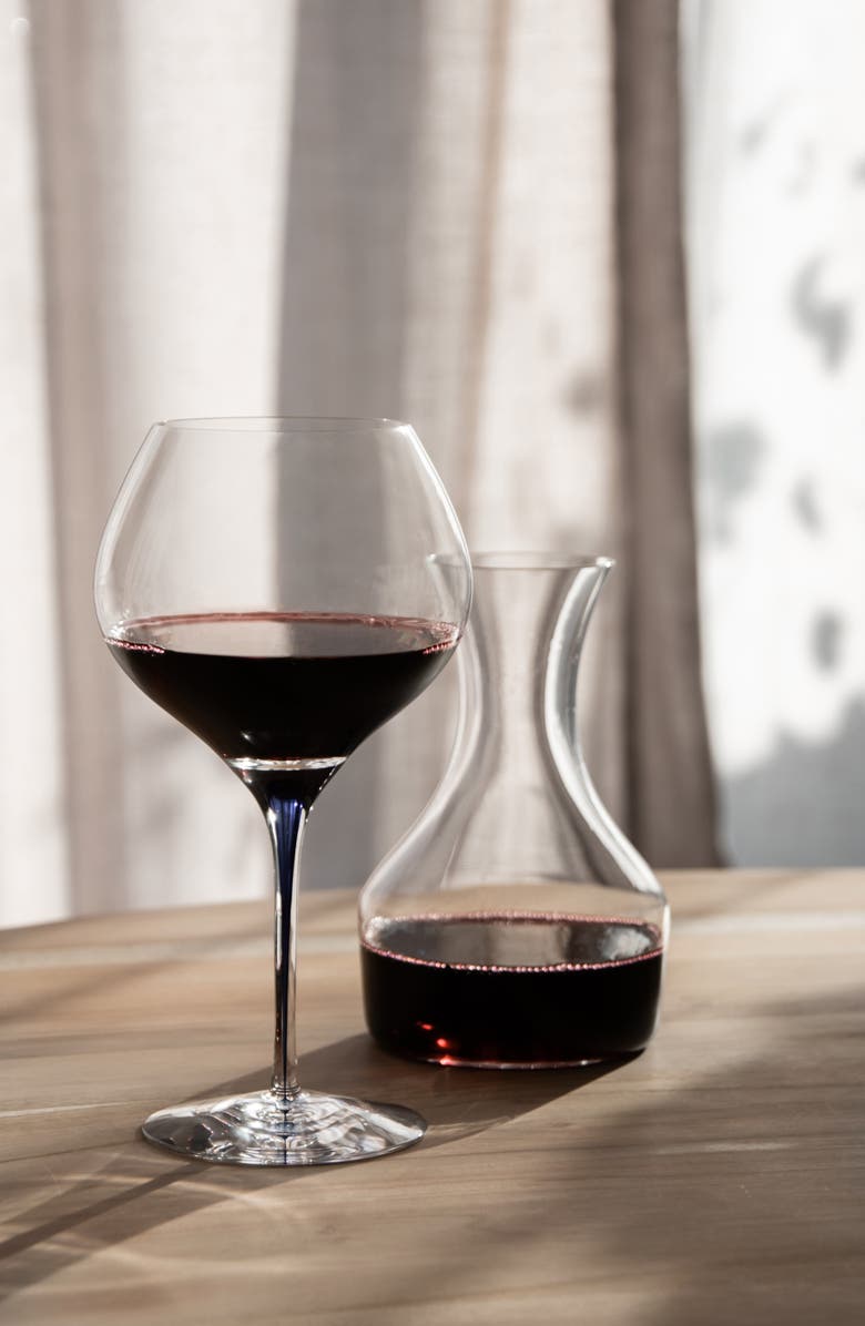 Orrefors 'Intermezzo' Bouquet Glass, Alternate, color, Clear/ Blue