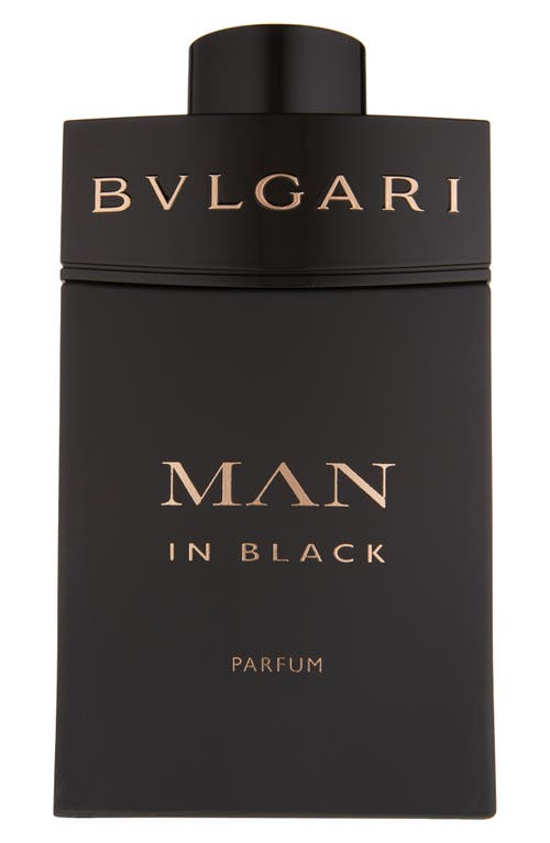 Bvlgari Man In Black Parfum In Transparent