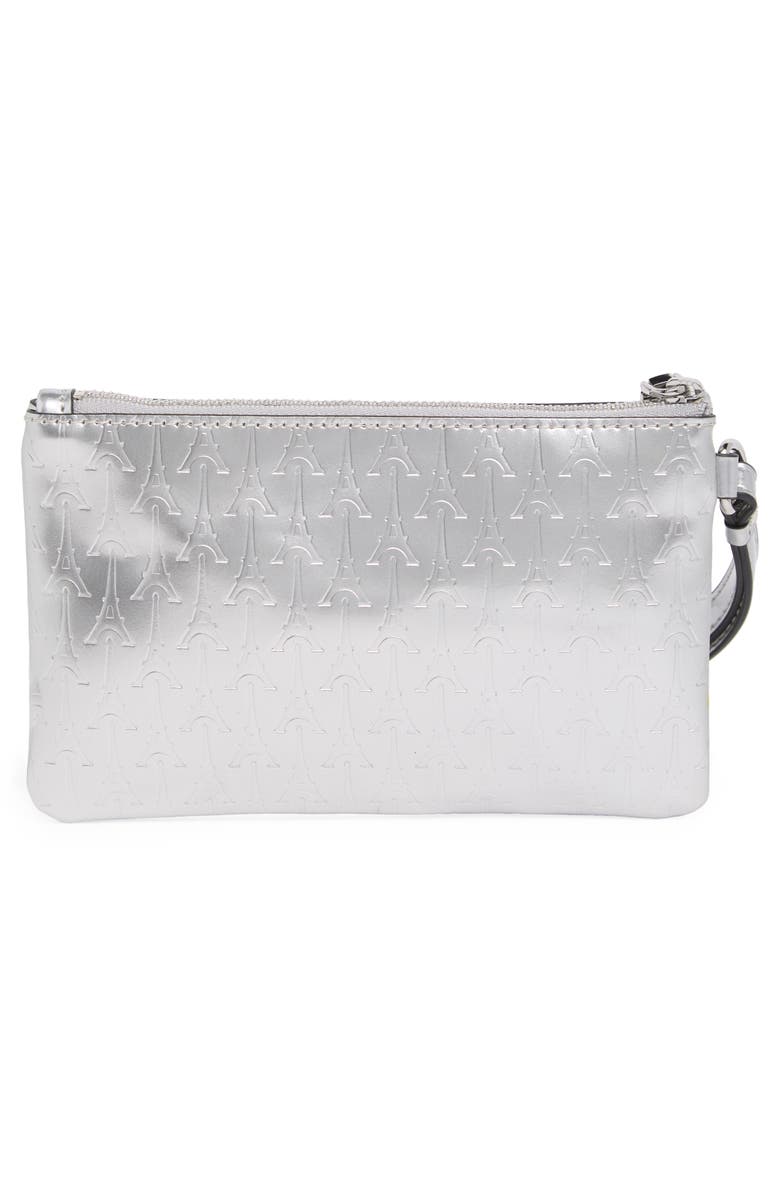 KARL LAGERFELD PARIS Paris Embossed Wristlet, Alternate, color, 
