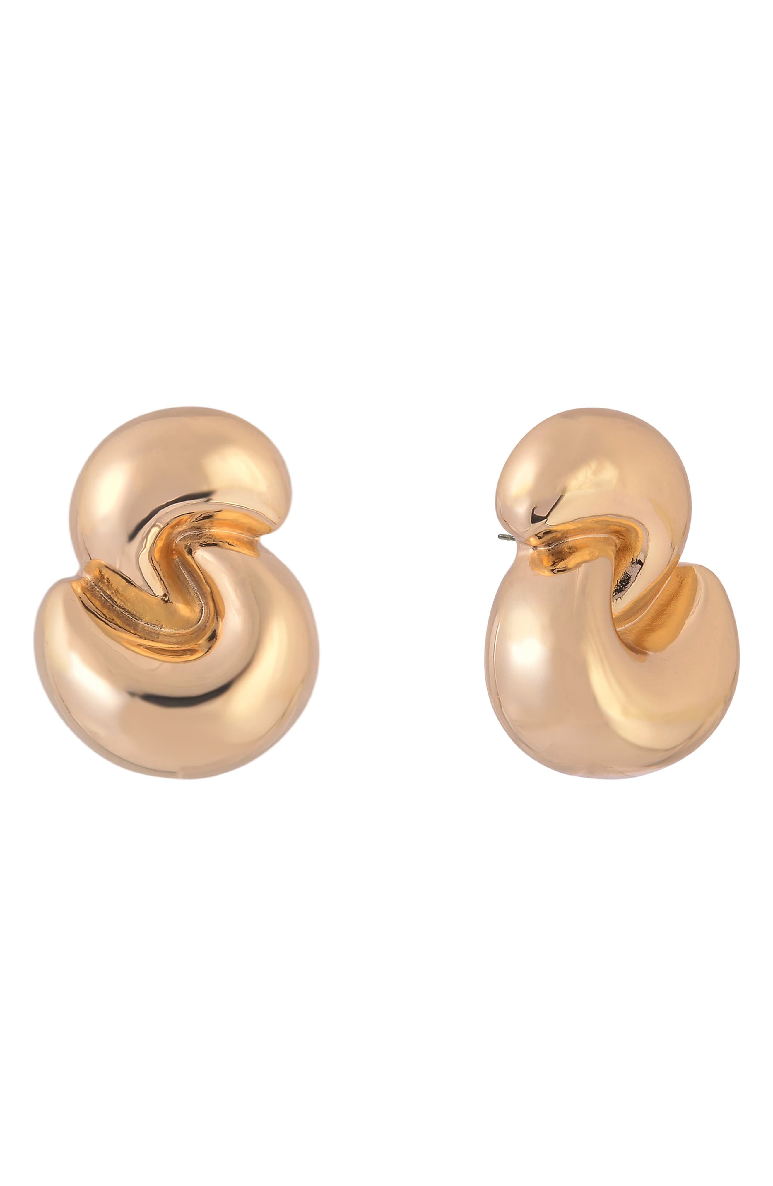 Laundry by Shelli Segal Twist Stud Earrings