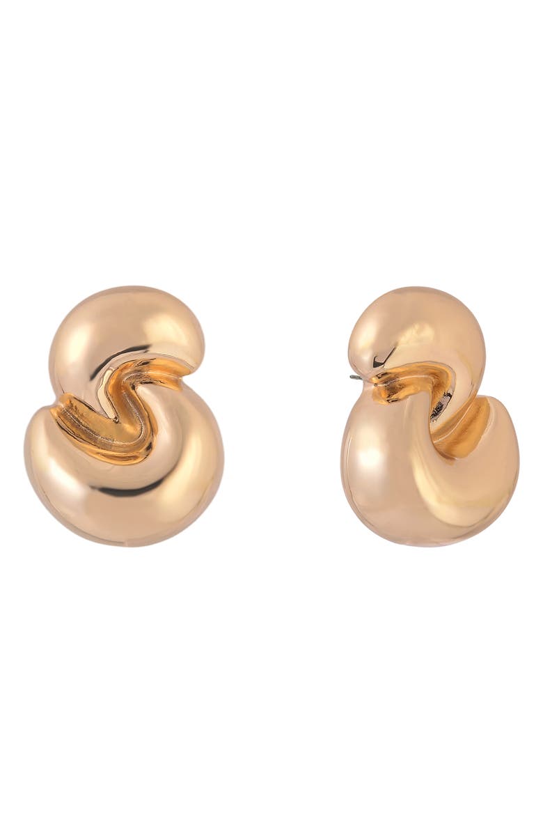 Laundry by Shelli Segal Twist Stud Earrings, Main, color, 