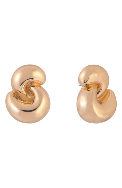 Twist Stud Earrings