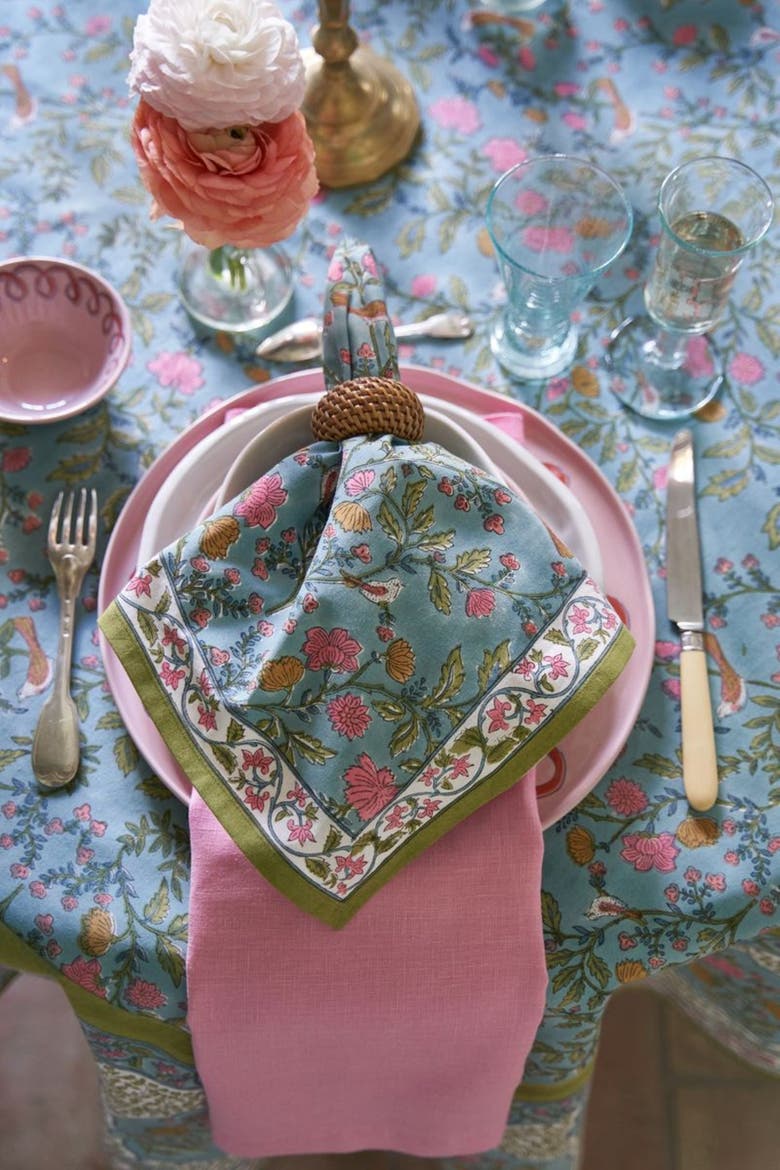 Giverny Napkins - Set of 4, Alternate, color, Multicolor 19" x 19"