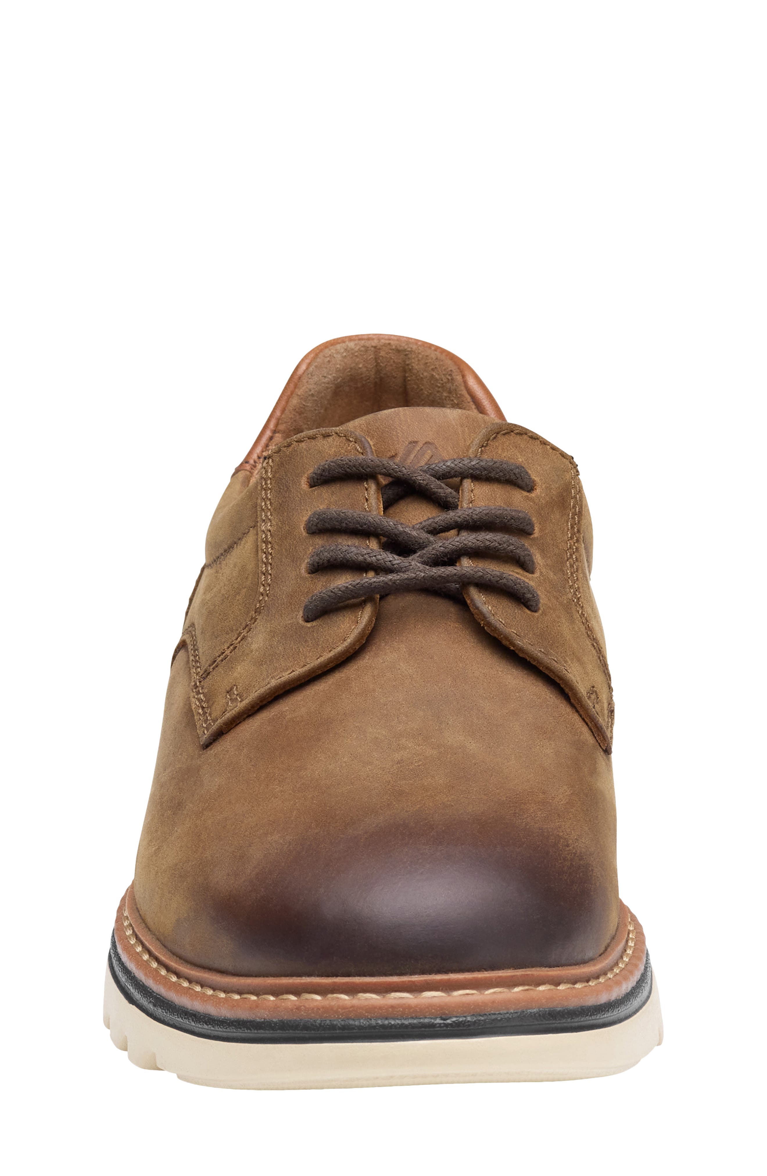 Kids' Braxton Plain Toe Derby, Alternate, color, BROWN OILED FULL GRAIN