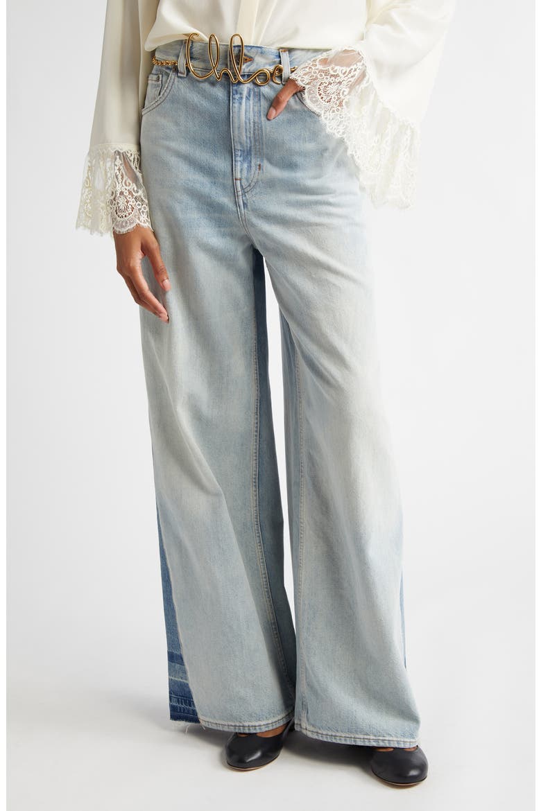 Wide Leg Jeans, Main, color, GRACEFUL BLUE