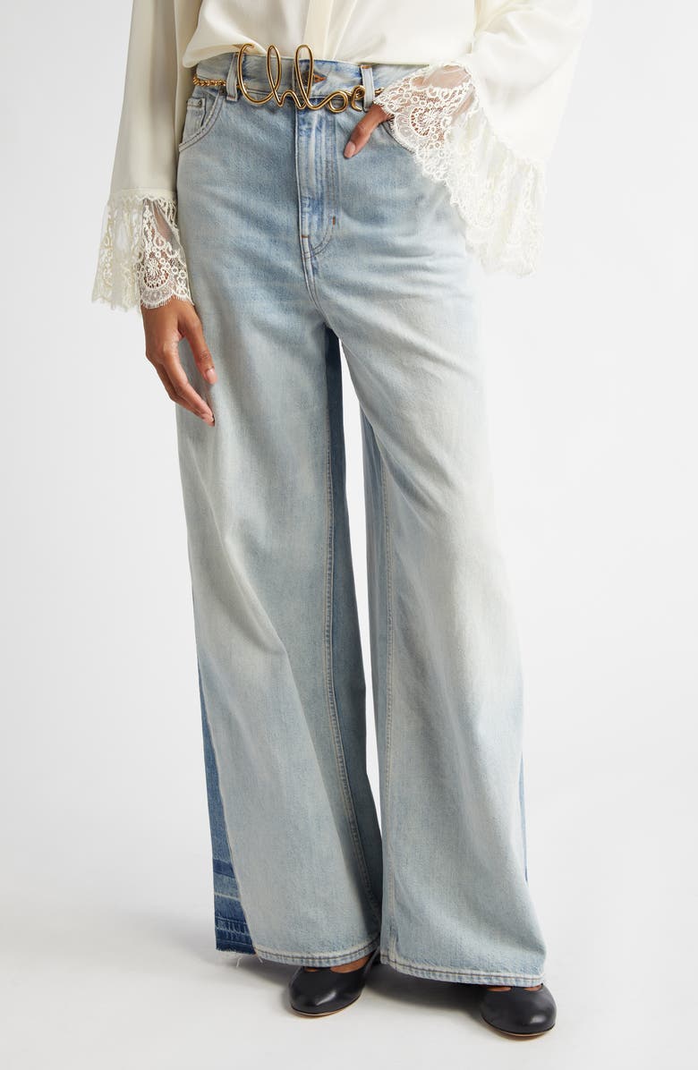 Chloé Wide Leg Jeans, Main, color, 