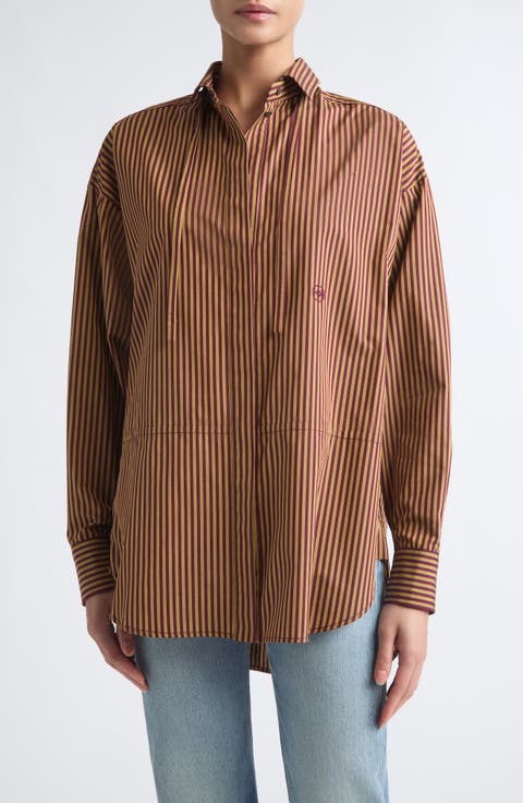 Dune Striped Cotton Shirt