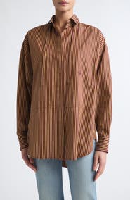RÙADH Dune Striped Cotton Shirt