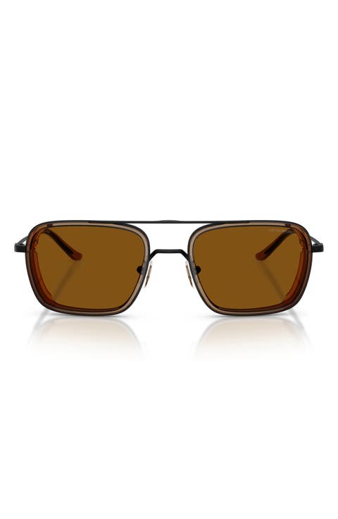 54mm Square Sunglasses