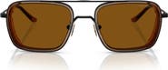 Emporio Armani 54mm Square Sunglasses