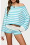 selected Turquoise-And-White