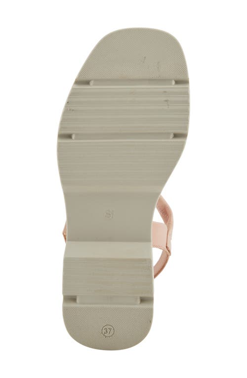 Spring Step Huntington Ankle Strap Platform Sandal In Blush