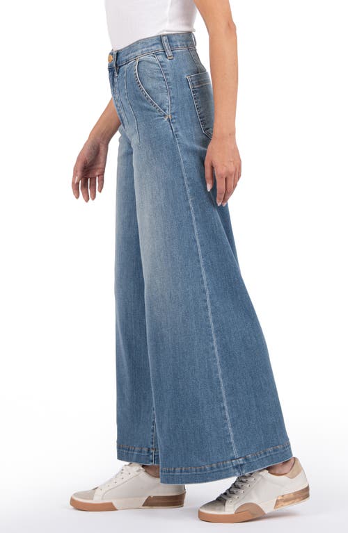 Shop Kut From The Kloth Goldie High Waist Super Flare Jeans In Unlimited