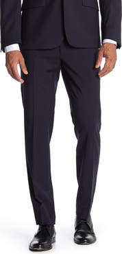 Calvin Klein Plain Navy Skinny Fit Suit Separate Pants