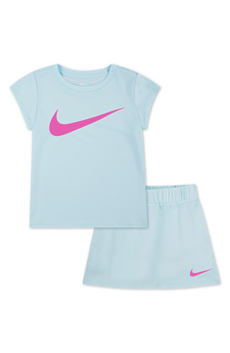 Nike Kids' Dri-FIT Scooter T-Shirt & Shorts Set, Main, color, Glacier Blue