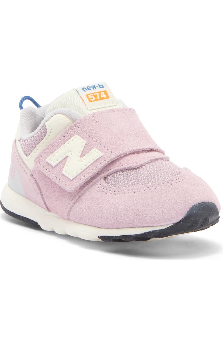 New Balance Kids' 574 New B Sneaker, Main, color, Twilight Haze/ Sea Stone