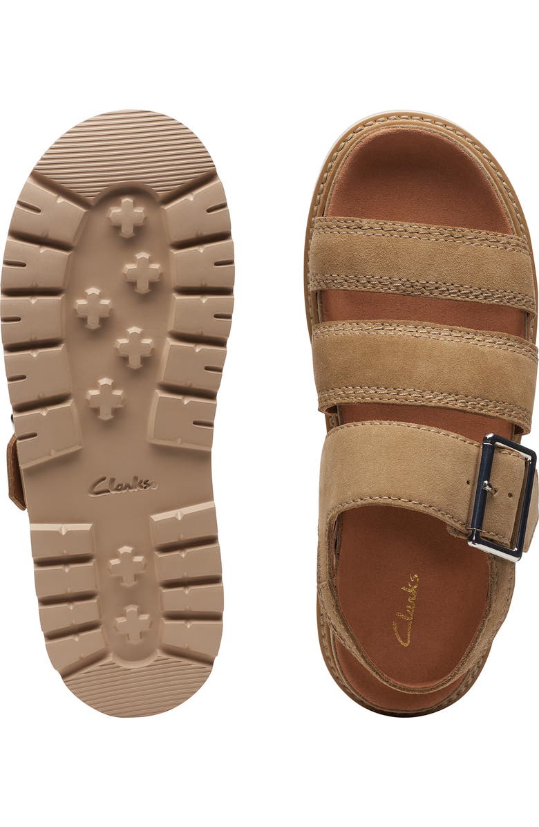 Clarks<sup>®</sup> Orianna Over Platform Sandal, Alternate, color,