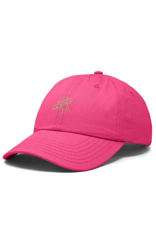 Shop Dalix Ufo Hat In Hot Pink