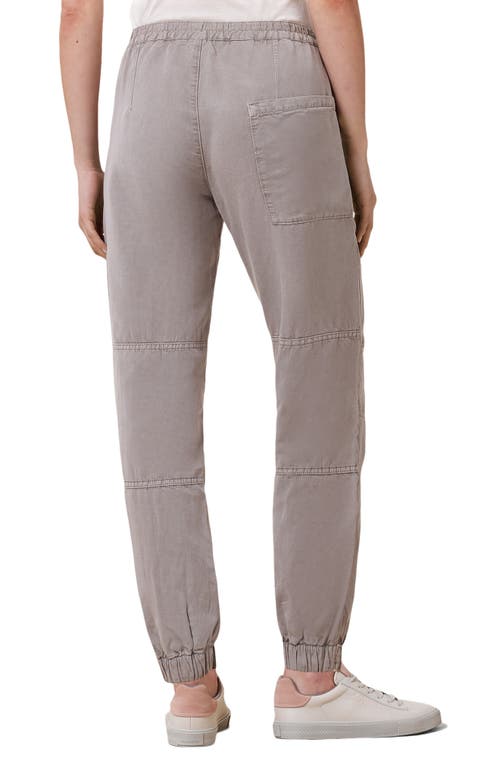 Allsaints Val Twill Cargo Pants In Gray
