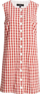 Lulus Saylor Gingham Minidress