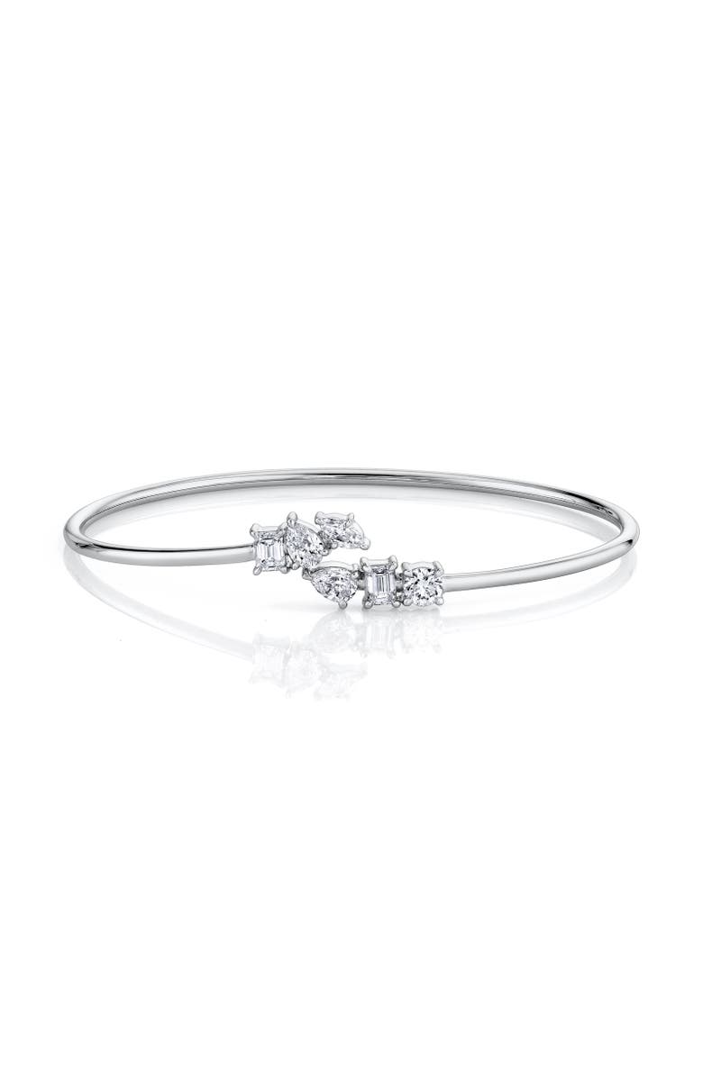 Michael M Montage Bypass Cuff, Main, color, White Gold