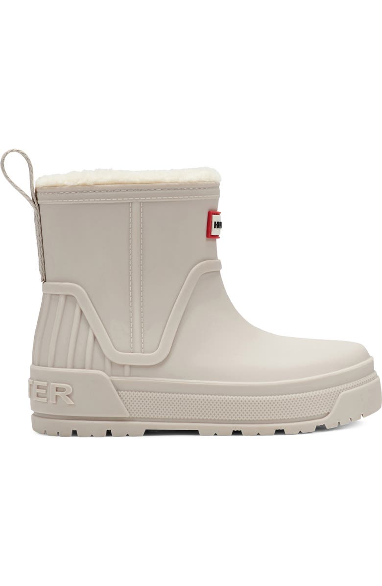 Hunter Kids' Hunger Gracey Insulated Waterproof Rain Boot, Alternate, color, Light Gray