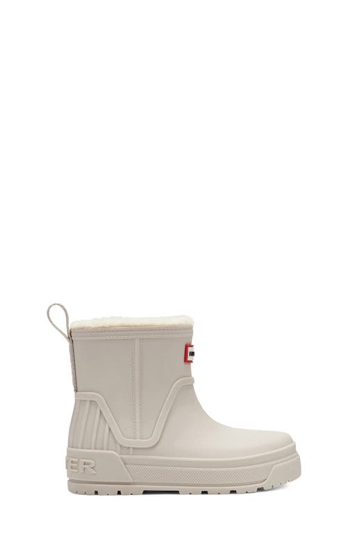 Hunter Kids' Hunger Gracey Insulated Waterproof Rain Boot In Gray