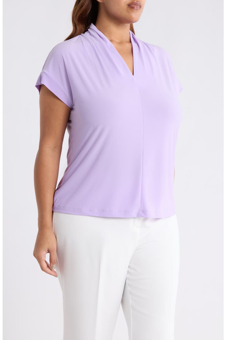 Cap Sleeve Shirt, Alternate, color, LAVENDER MIST