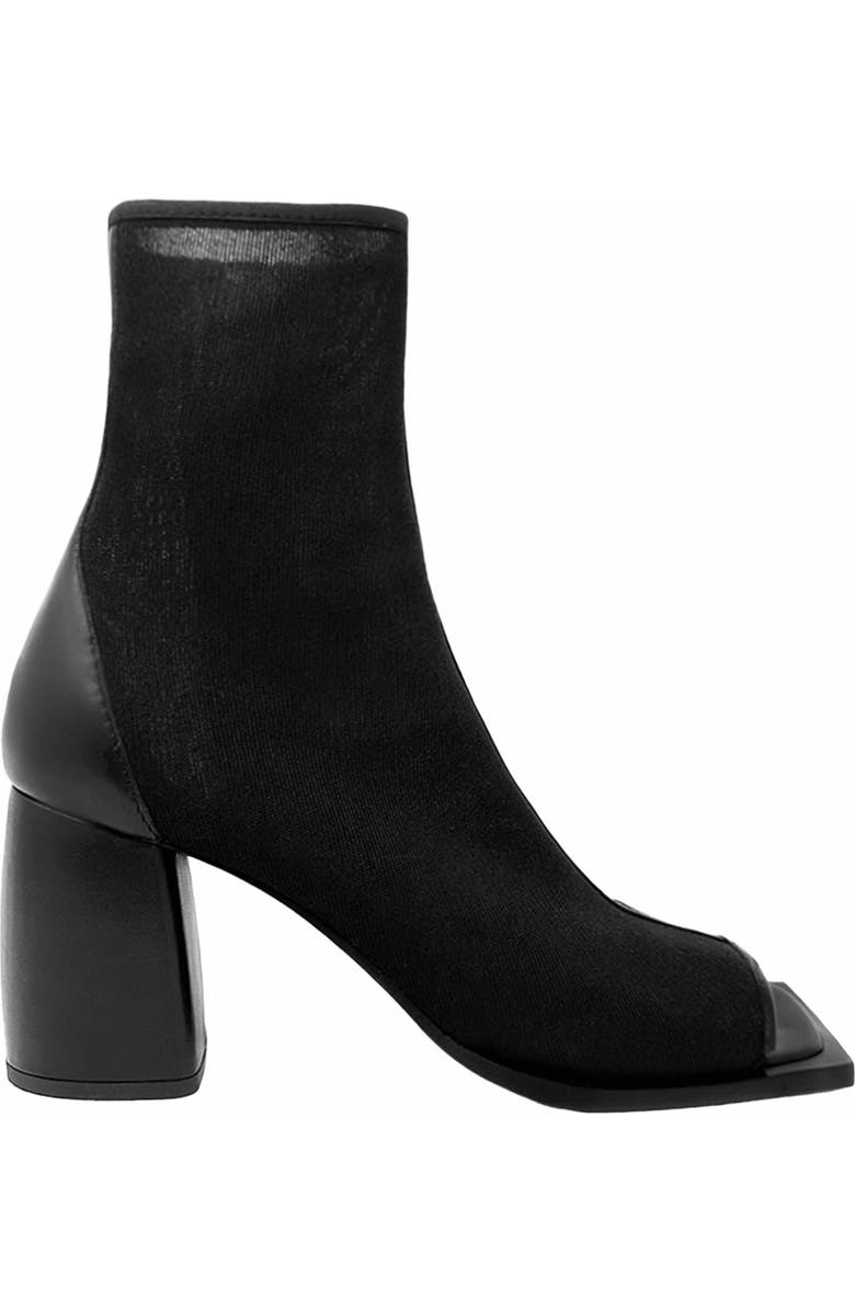 Daniella Shevel Onyx Bootie, Main, color, Black