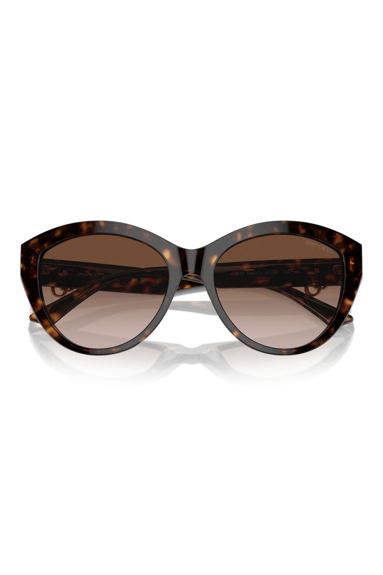 55mm Gradient Phantos Sunglasses, Alternate, color, HAVANA / GRADIENT BROWN