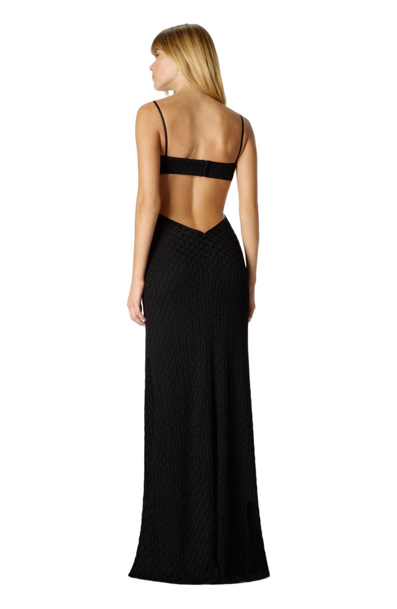 Missoni Cut-out Long Dress With Embossed Lace, Alternate, color, 