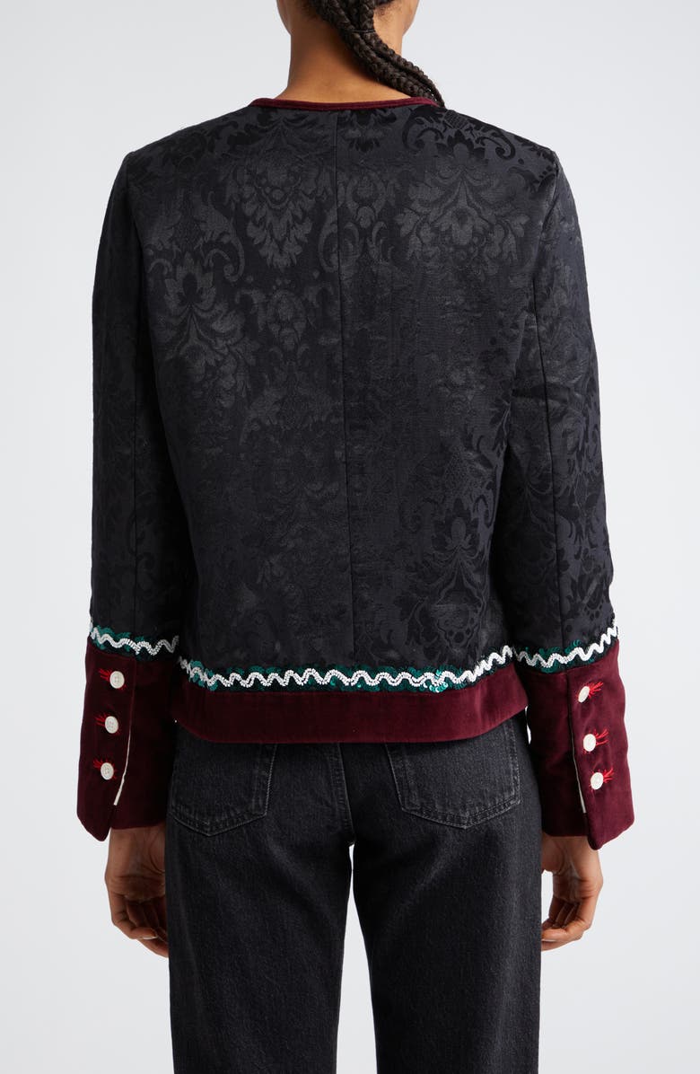 Bode Dusk Brocade Rice Jacket, Alternate, color, 
