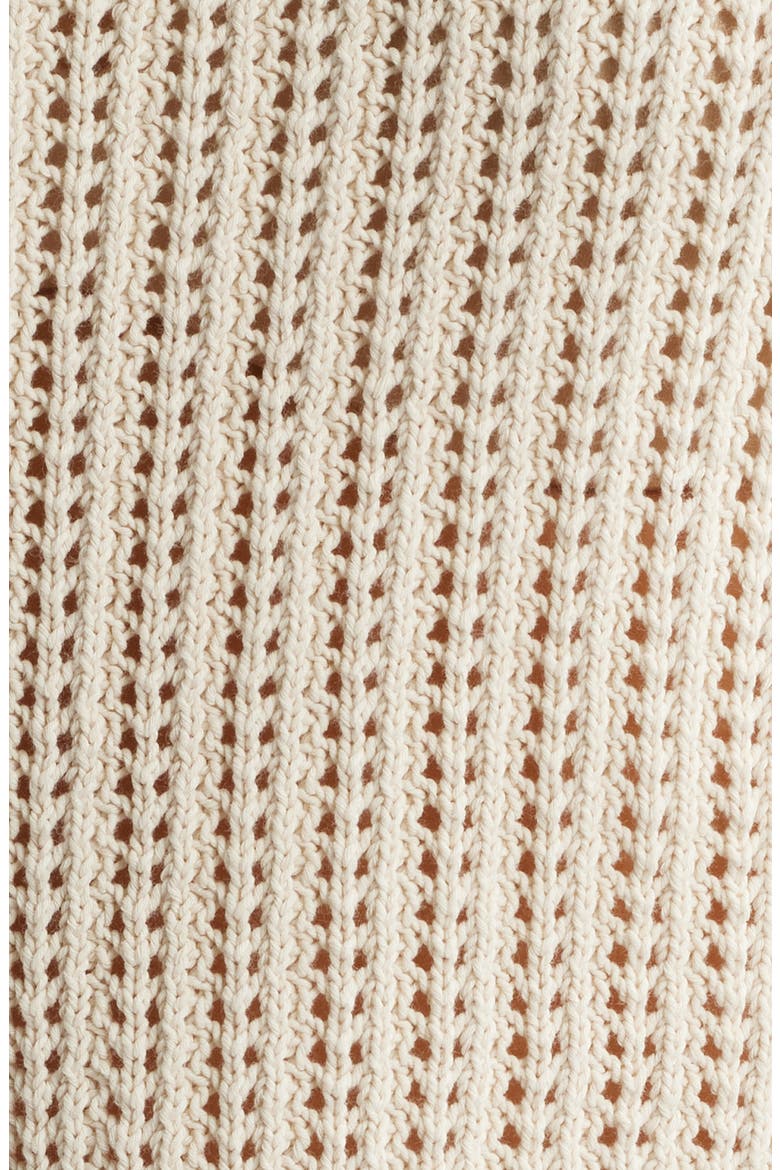 Open Stitch Sweater Tank, Alternate, color, SAND AND BLACK COMBO