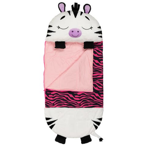 Pillow & Sleepy Sack Large Zinnia Zebra