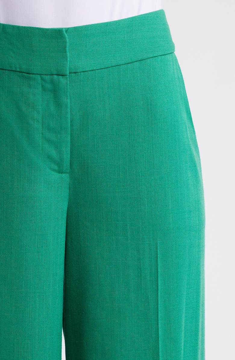 Tahari ASL Wide Leg Pants, Alternate, color, Clover